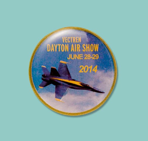 1in Photodome Lapel Pin